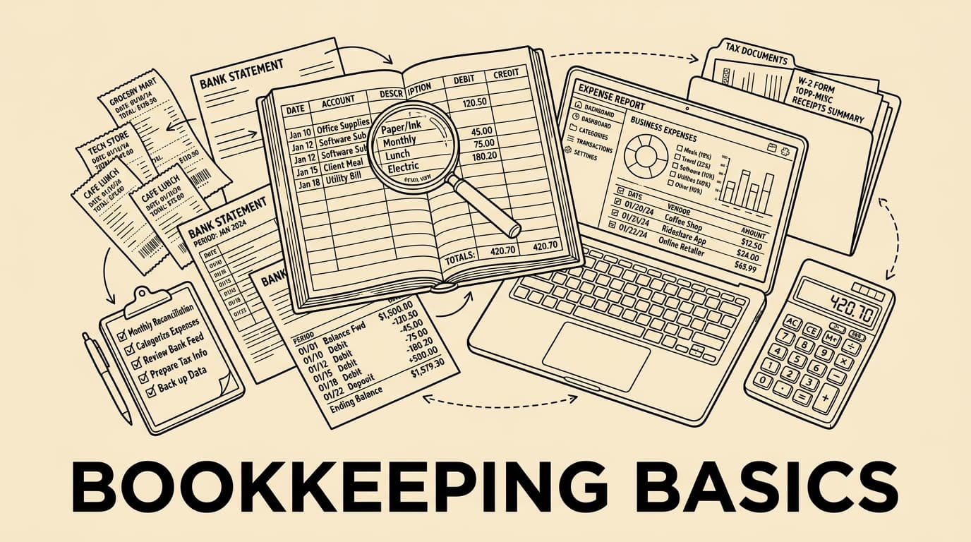 Bookkeeping Basics for Small Business: A Practical Guide to Clean Expense Records