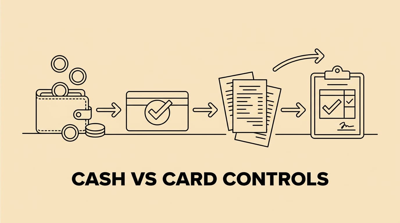 Contant of bedrijfskaart: uitgavencontrole voor finance teams