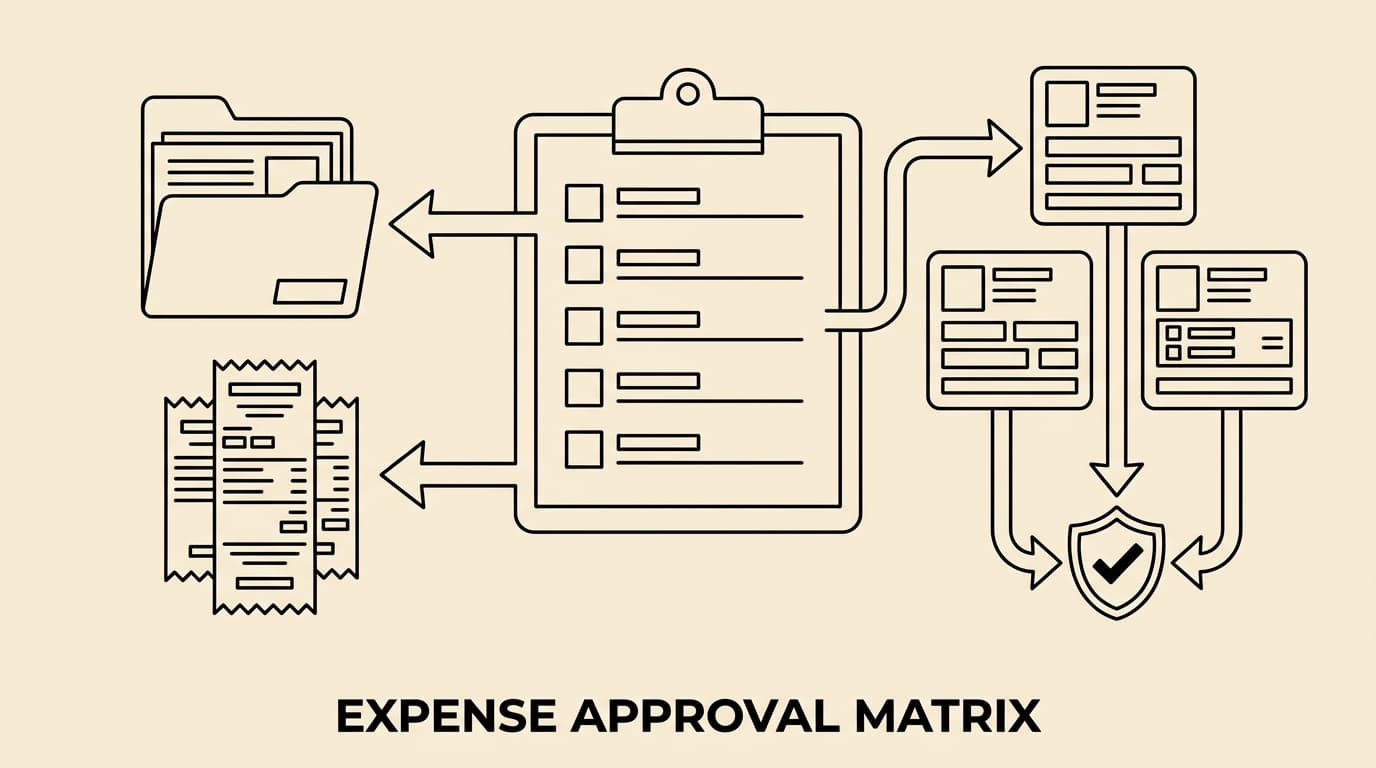 Goedkeuringsmatrix voor onkostenbeleid: praktische gids voor finance teams