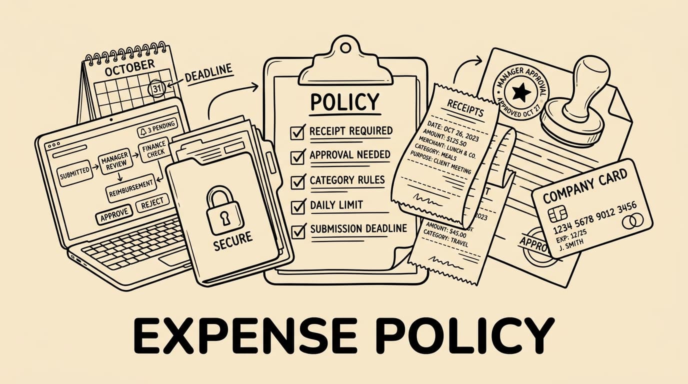 Employee Expense Policy Template: What to Include and How to Roll It Out