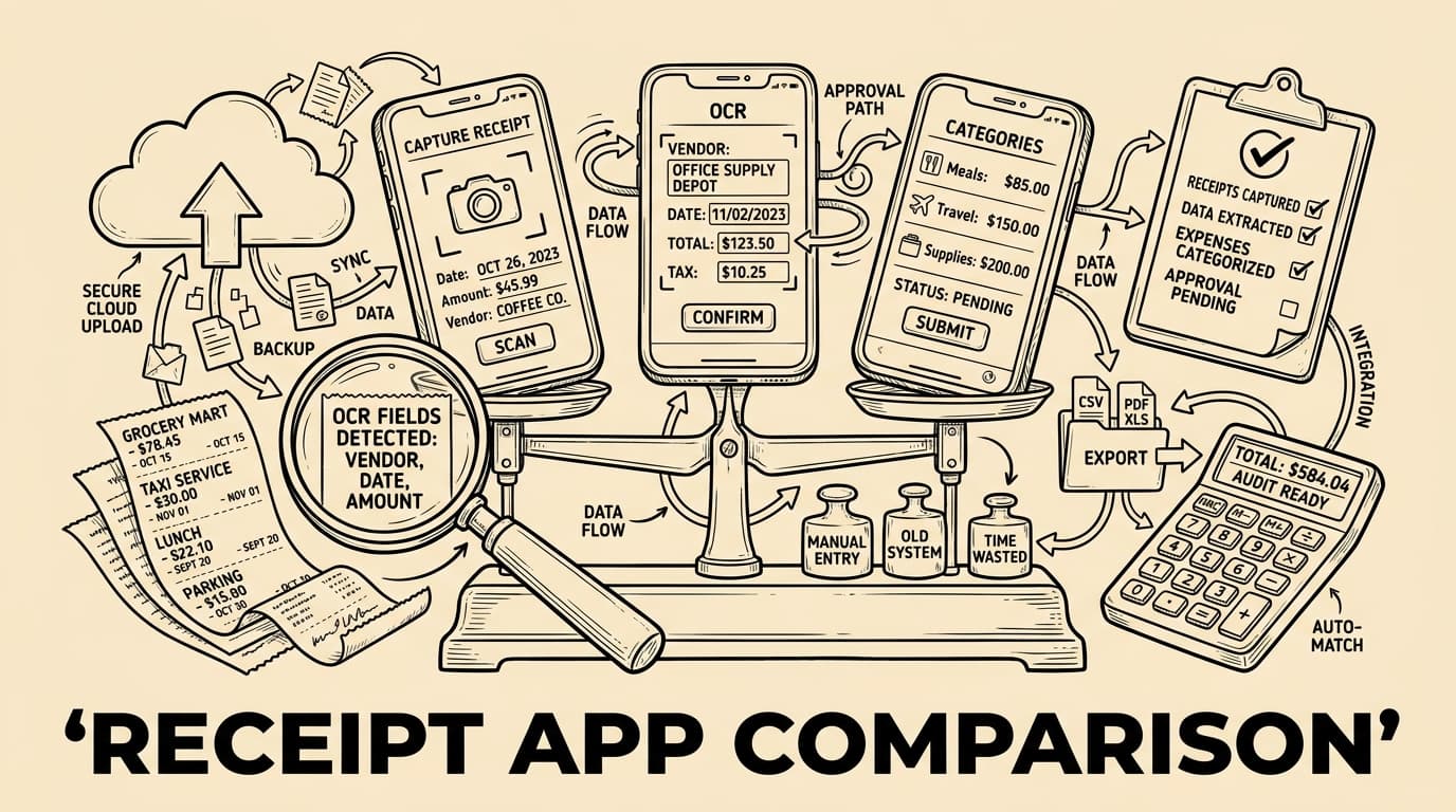 Receipt Management App Comparison: How to Choose the Best Tool