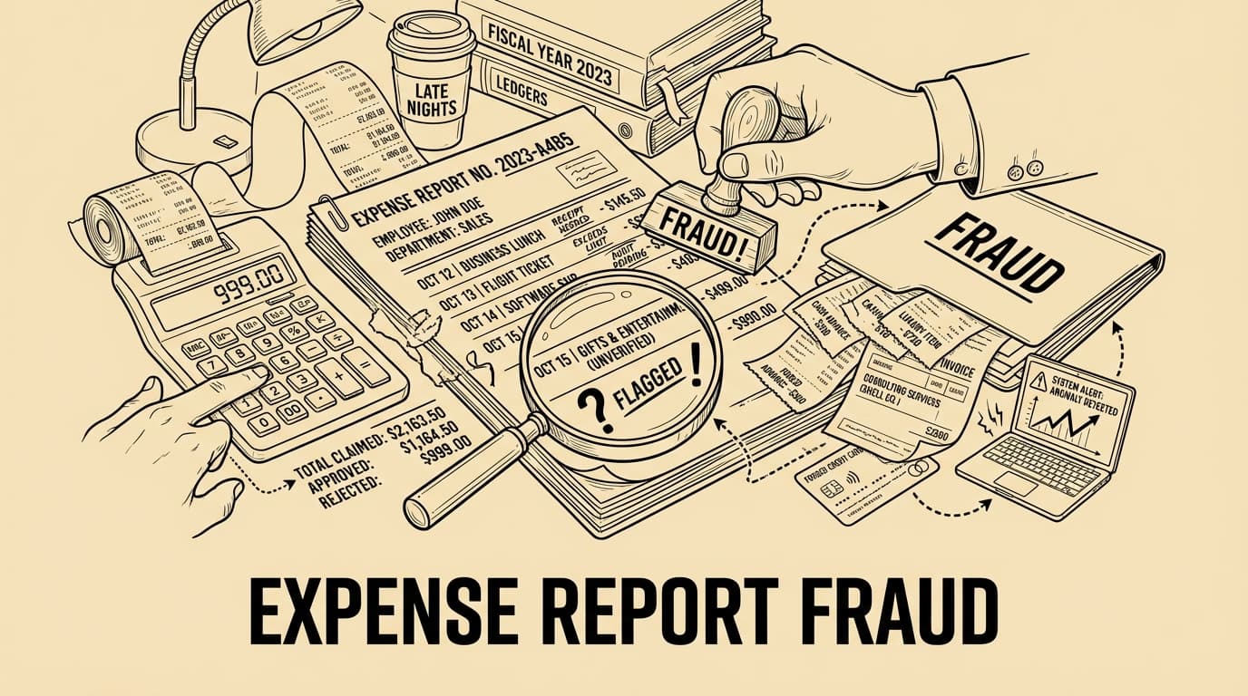 Sådan opdager og forebygger du svindel med udgiftsrapporter