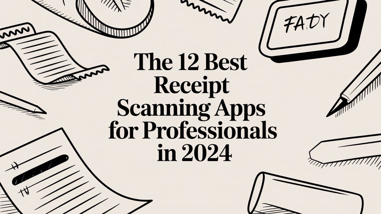 The 12 Best Receipt Scanning Apps for Professionals in 2025