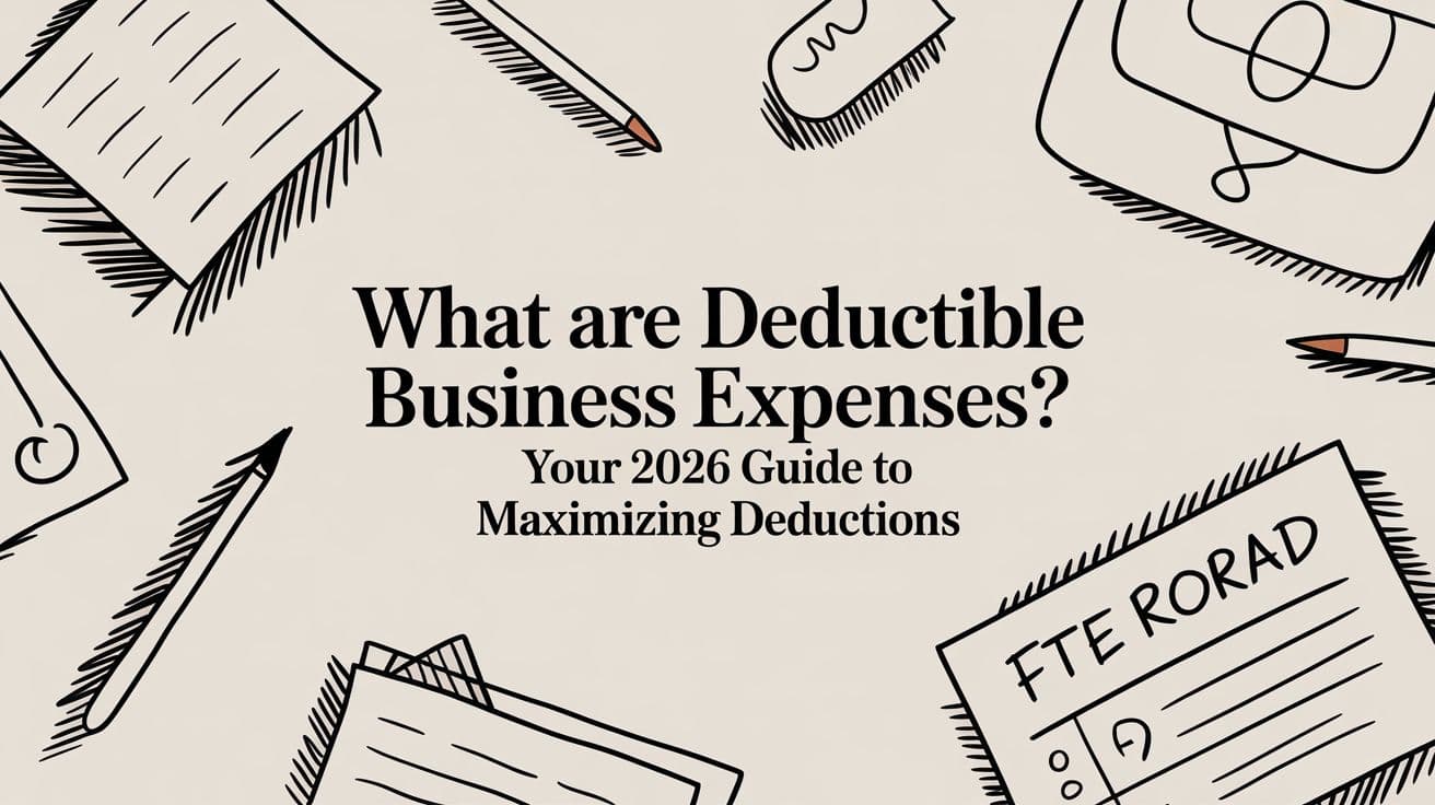 What are deductible business expenses? A Professional's Guide to Maximizing Deductions