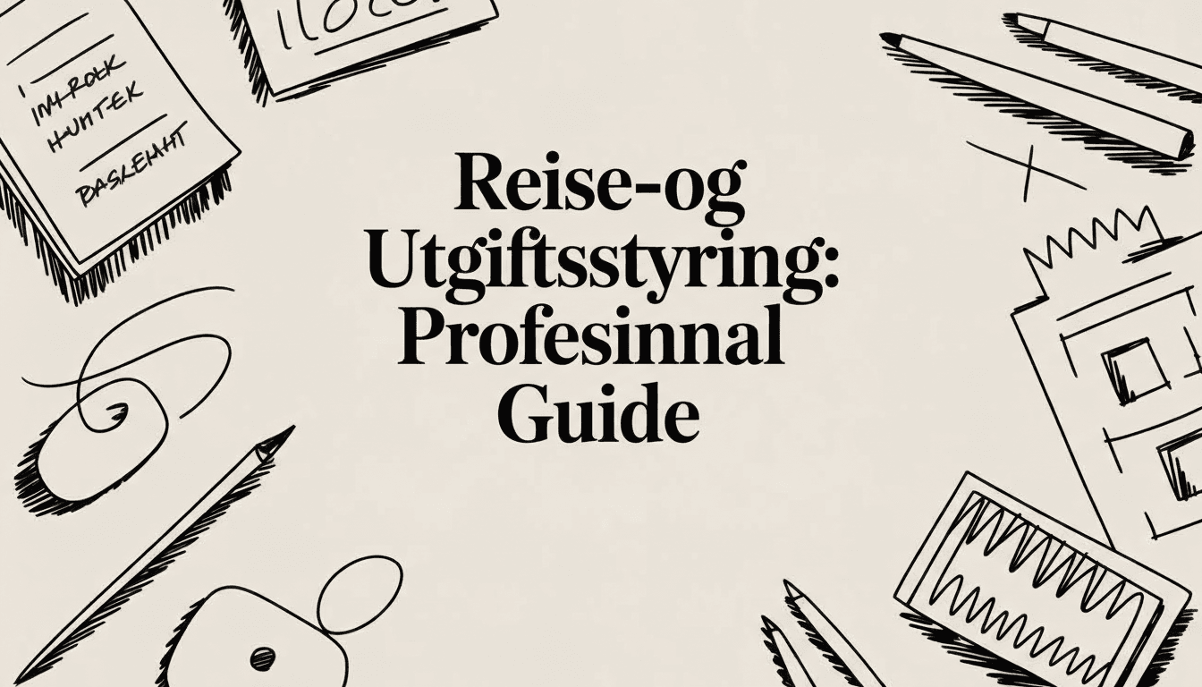 Reise- og Utgiftsstyring: Profesjonell Guide